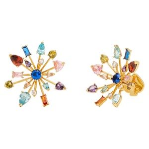 KATE SPADE • Firework Floral Statement Earrings